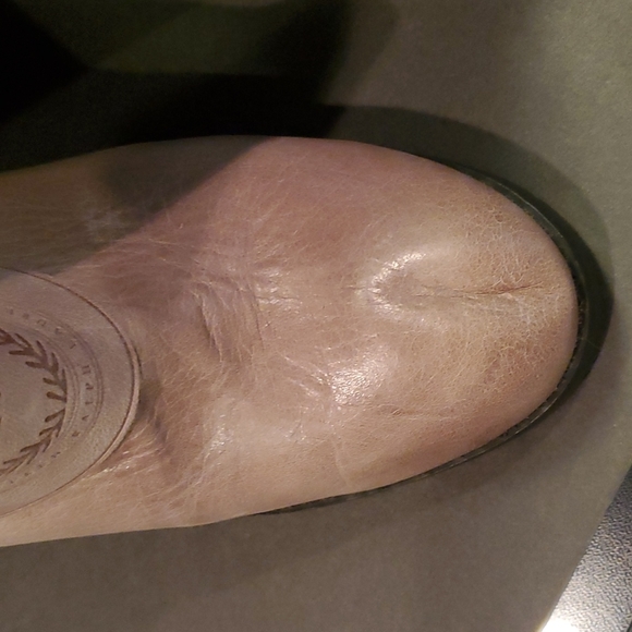 Ralph Lauren Boots Gray Leather.  Sz. 6.5B - Picture 12 of 12